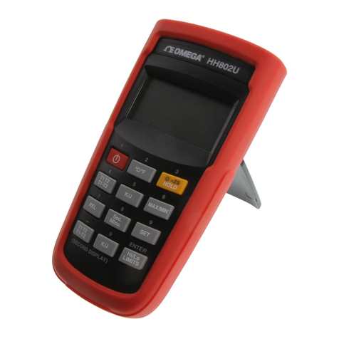 Omega Engineering HH802U User manual