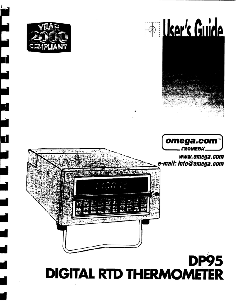 Omega Engineering DP95 User manual