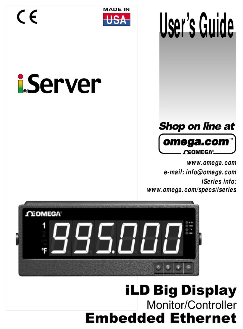 Omega Engineering iLD Series User manual