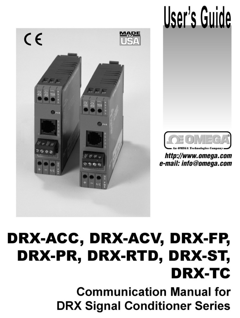 Omega Speaker Systems DRX-ACC Communications manual