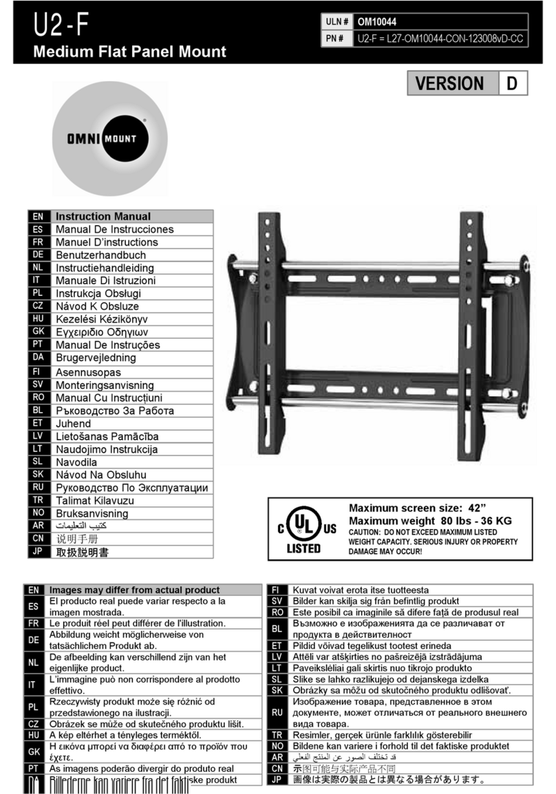 Omnimount OM10044 User manual