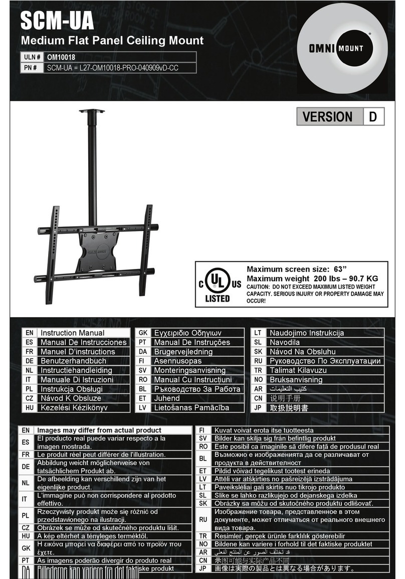 Omnimount OM10018 User manual