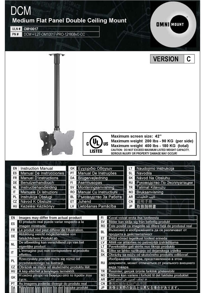 Omnimount OM10017 User manual