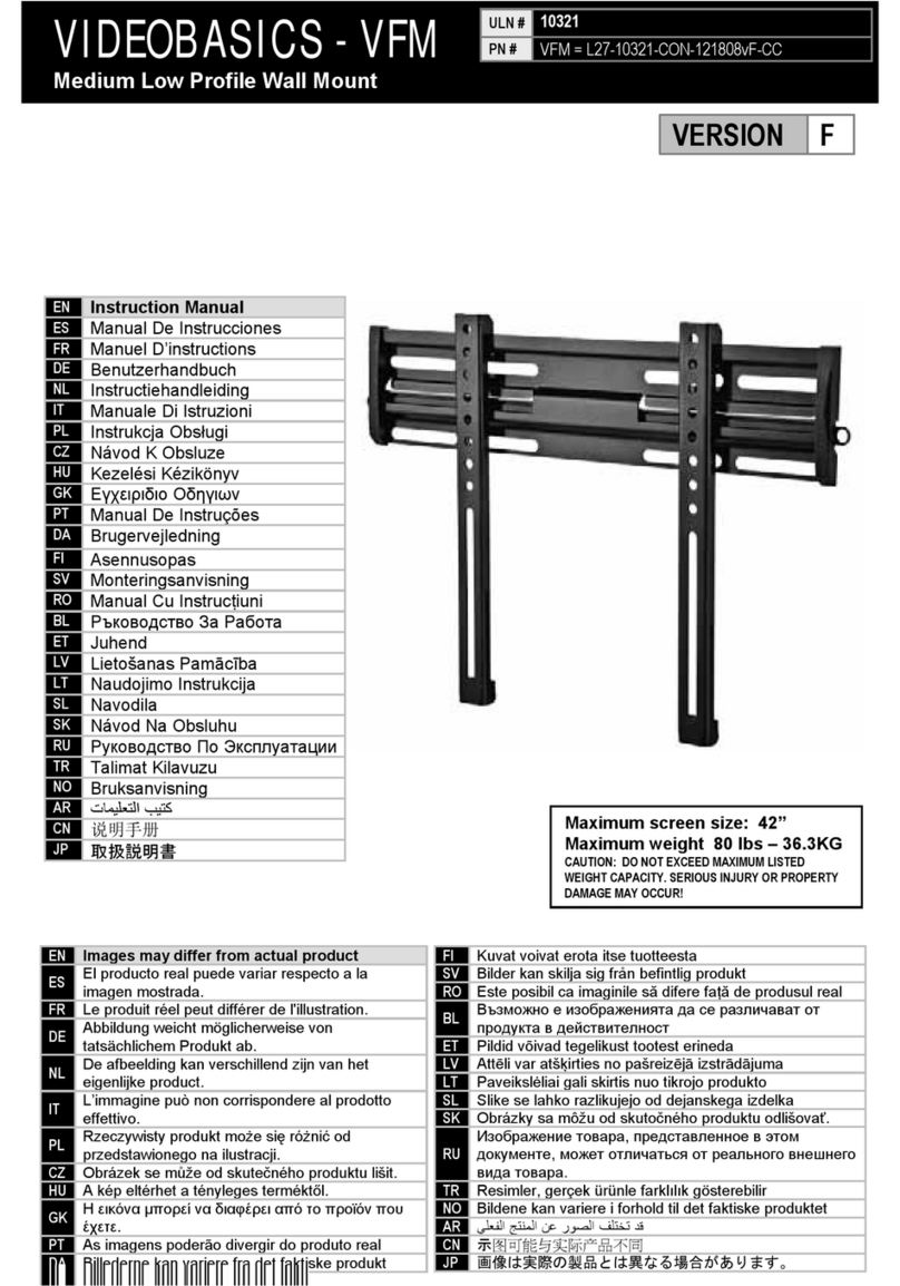 Omnimount 10321 User manual