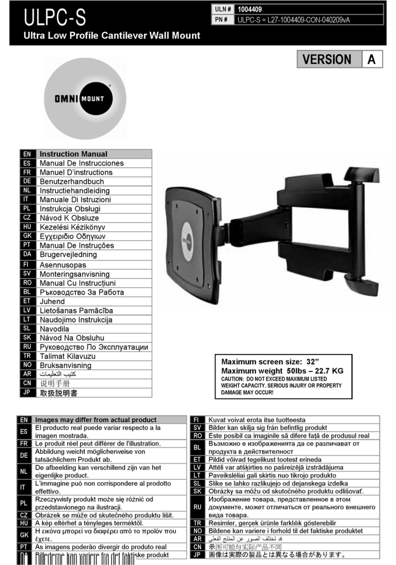 Omnimount 1004409 User manual