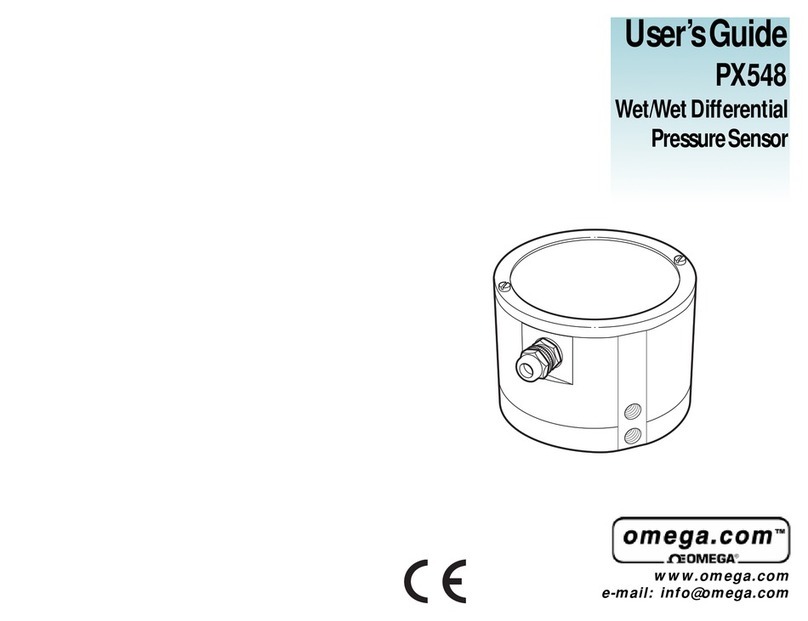 Omega Engineering PX548 User manual