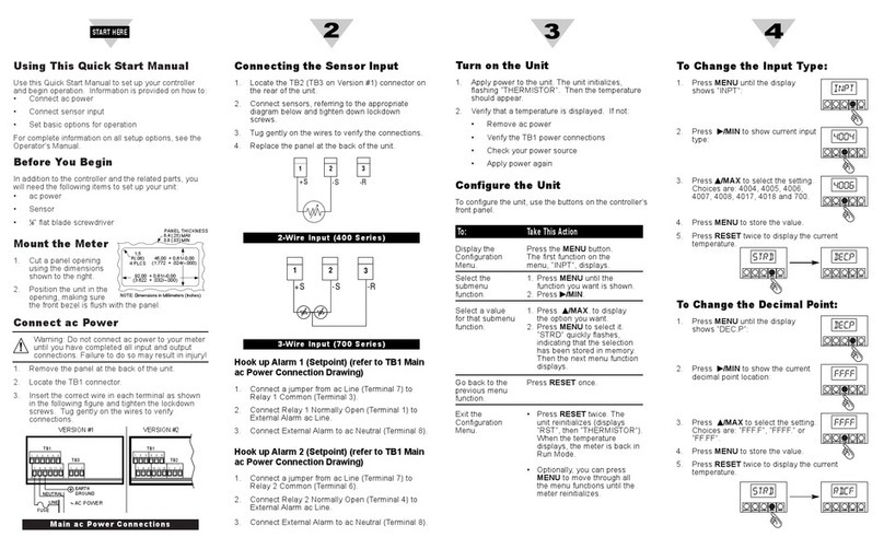Omega Engineering DP25-TH User manual