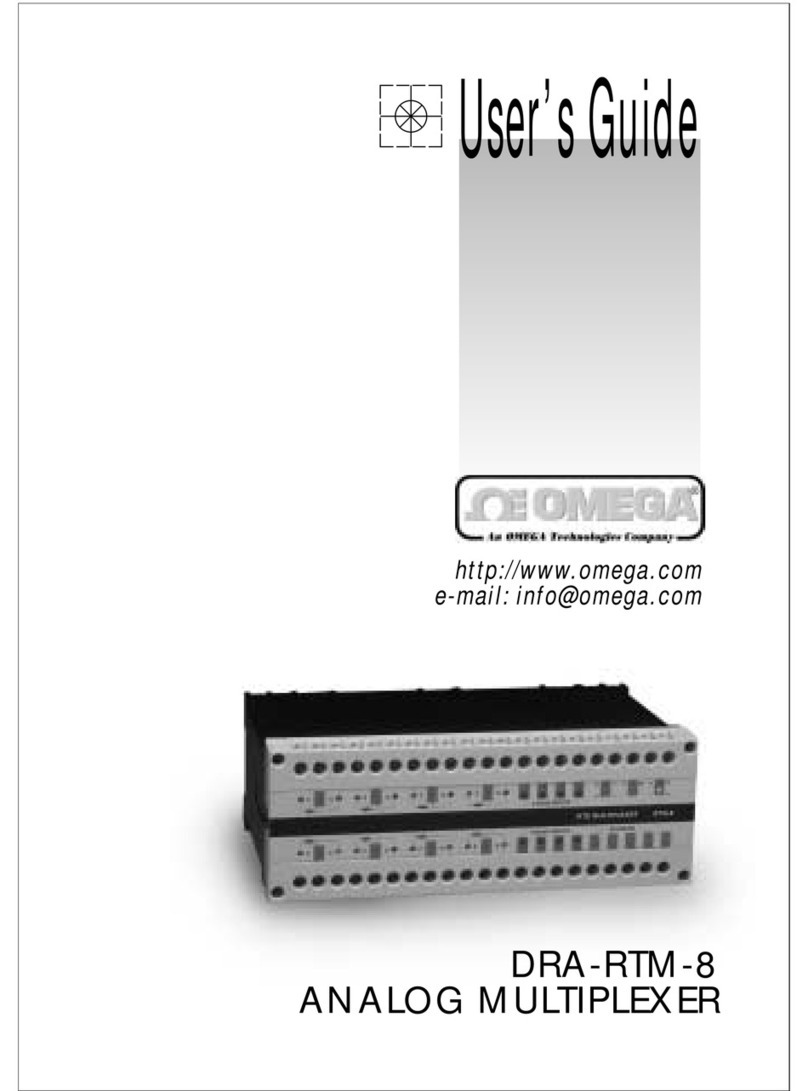 Omega DRA-RTM-8 user guide