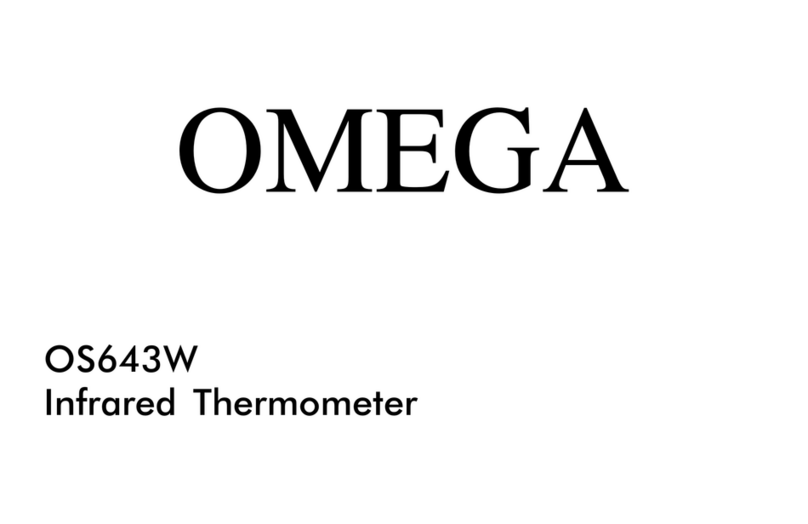 Omega OS643W User manual