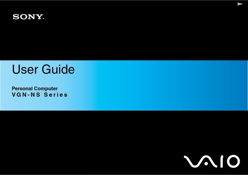 Sony VGN-NS205N User manual
