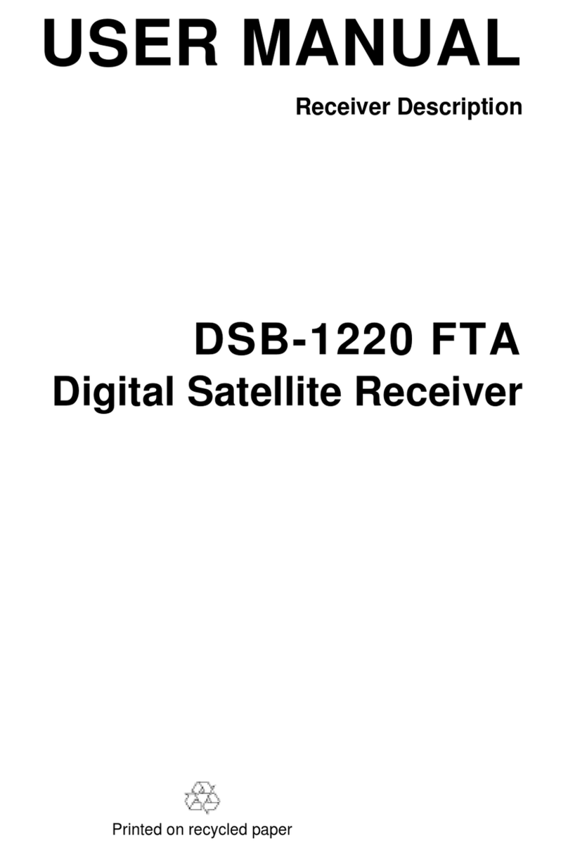 EchoStar DSB-1220 FTA User manual