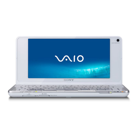 Sony VGN-P610 - VAIO P Series User manual