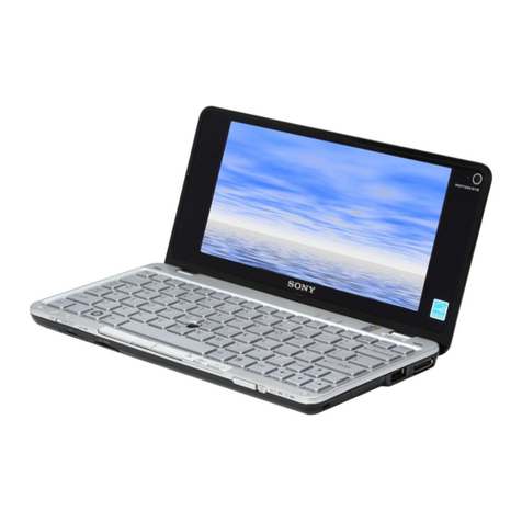 Sony VGN-P610 - VAIO P Series quick start guide
