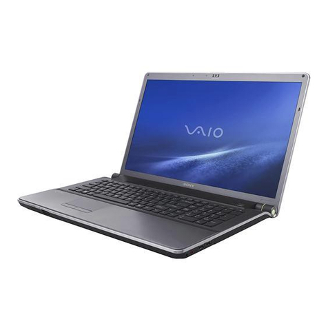 Sony VGN-AW420F Marketing Specifications (Titanium... quick start guide
