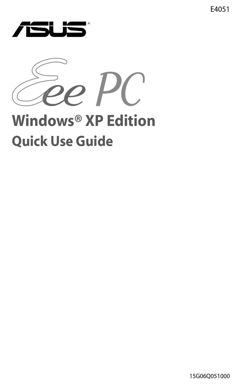 Asus Eee PC S101 XP Quick use guide