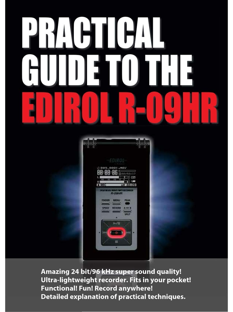 Edirol R-09HR Practical guide