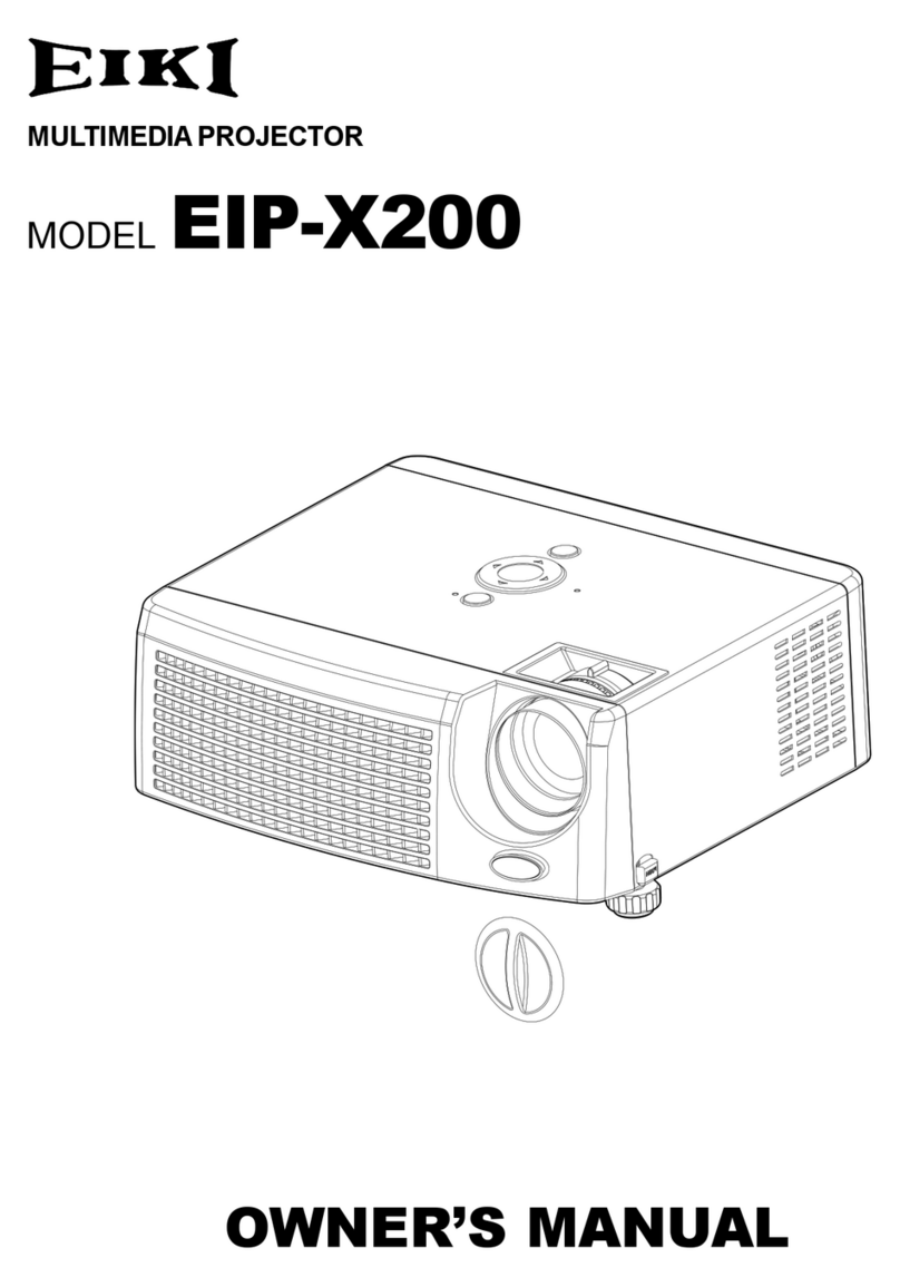 Eiki EIP-X200 User manual