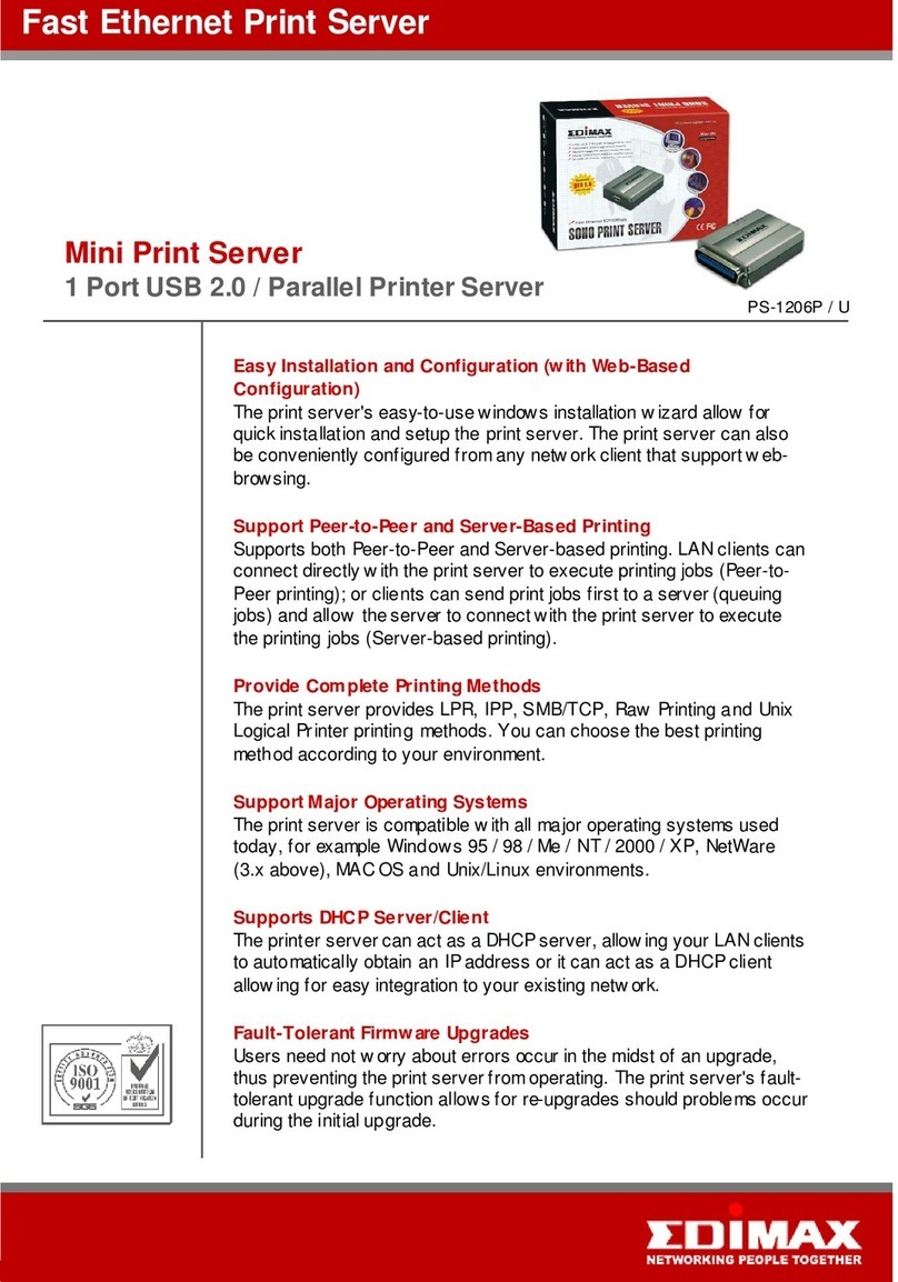 Edimax PS-1206P User manual