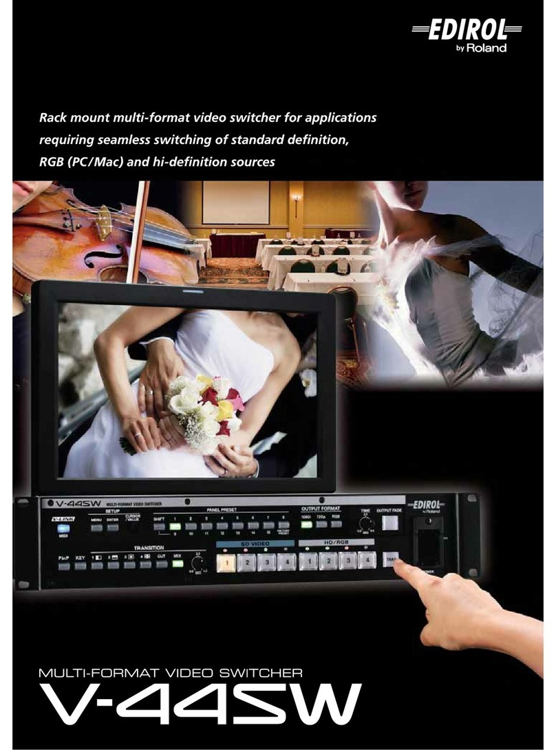 Edirol V-44SW Brochure & specs
