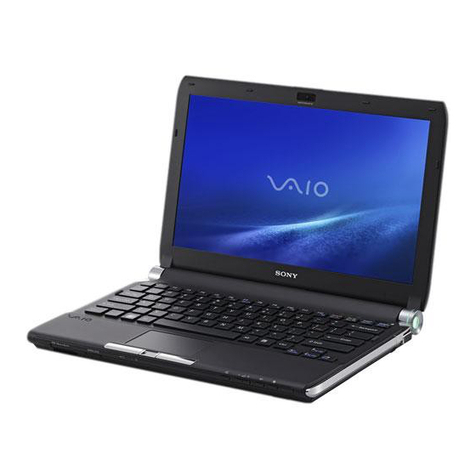 Sony VGN-TT160N - VAIO TT Series Specifications