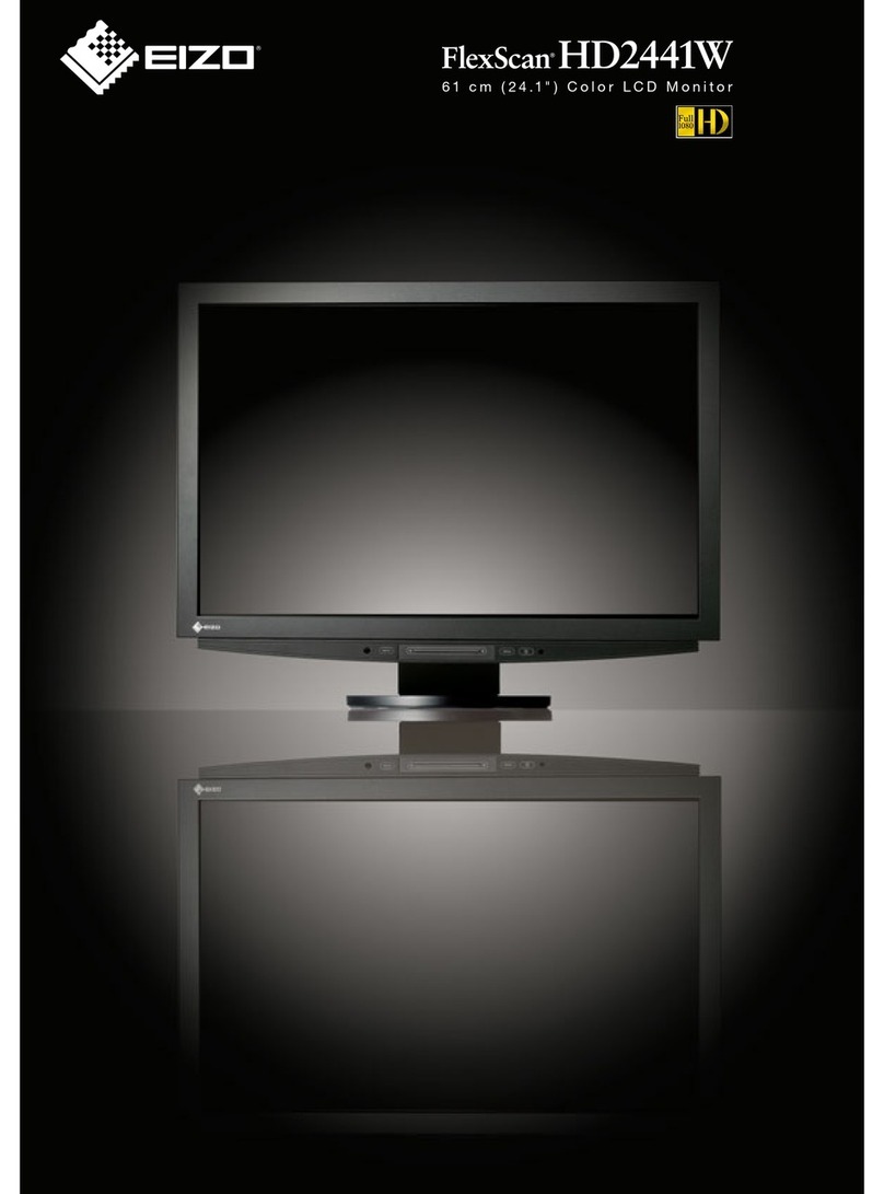 Eizo FLEXSCAN HD2441W - SETUP User manual