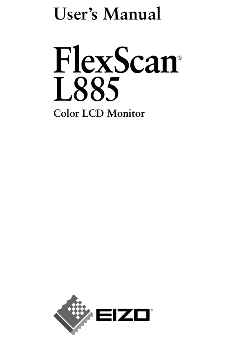 Eizo FlexScan L885 User manual