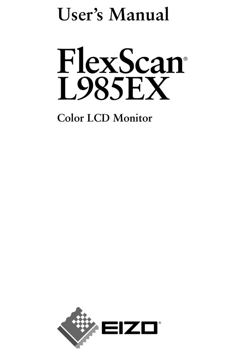 Eizo FlexScan L985EX User manual