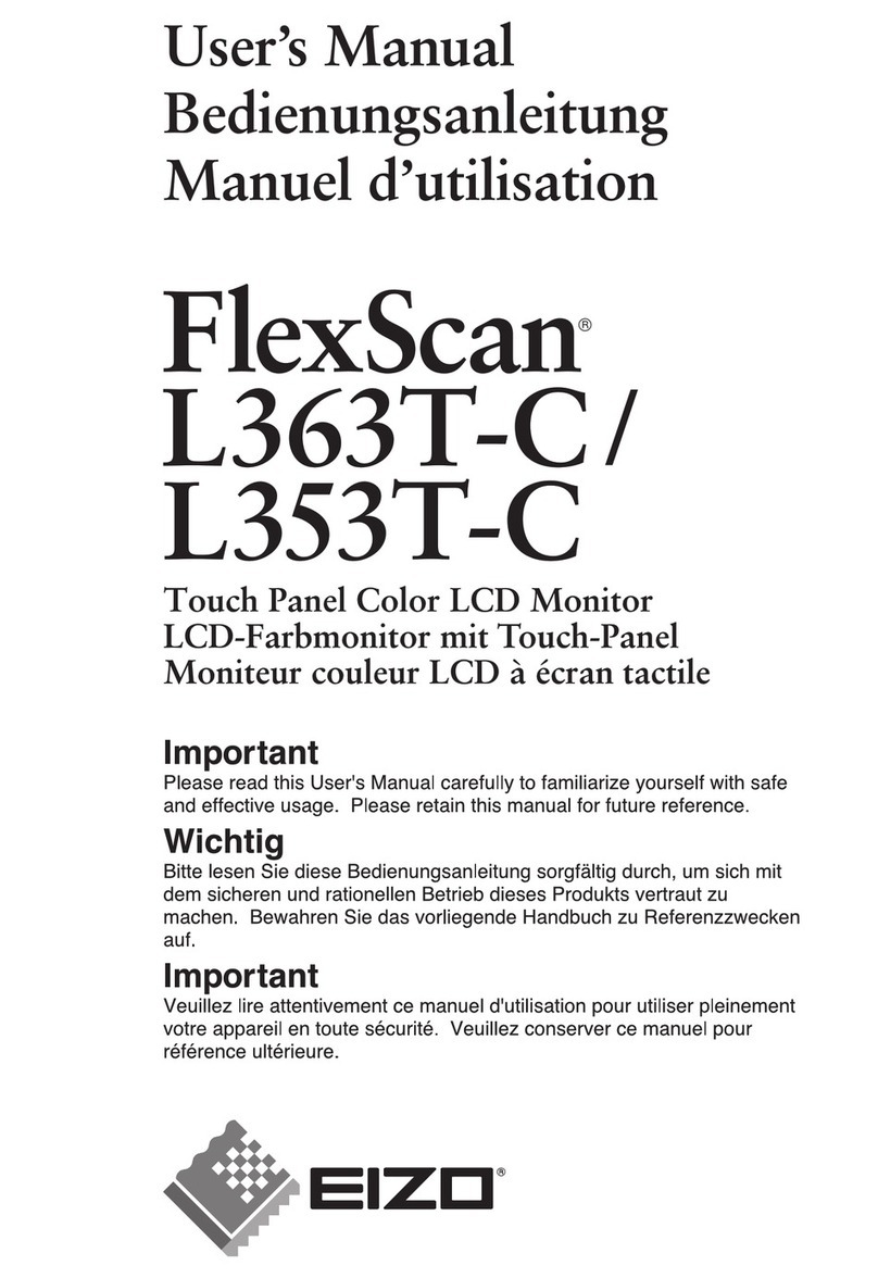 Eizo FlexScan L353T-C User manual