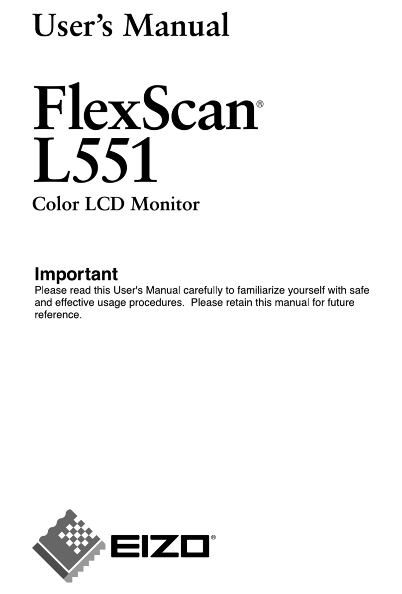 Eizo FLEXSCAN L551 - User manual