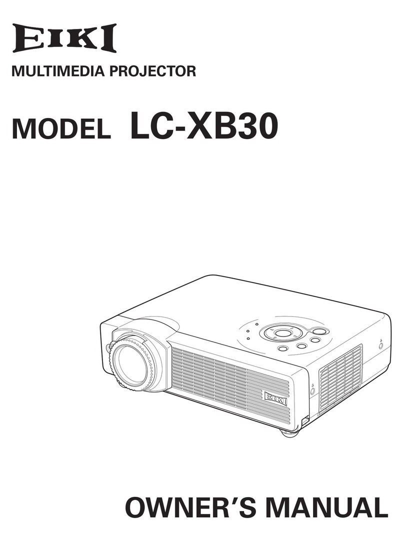 Eiki LC-XB30 User manual