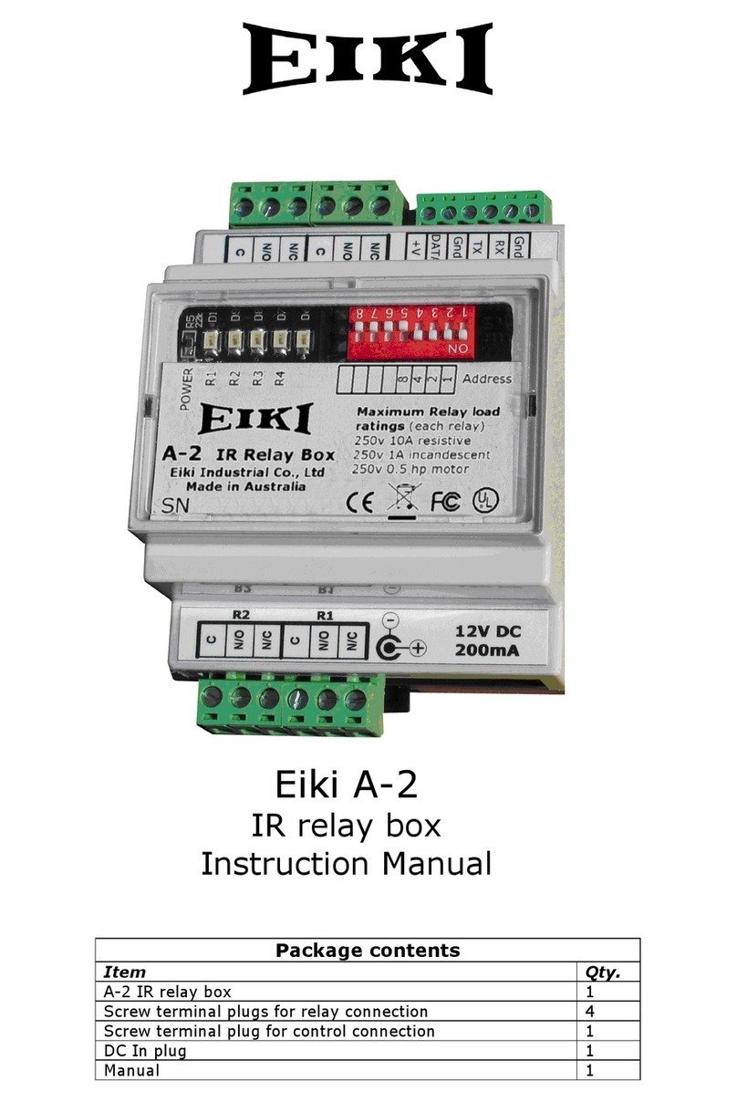 Eiki A-2 instruction manual