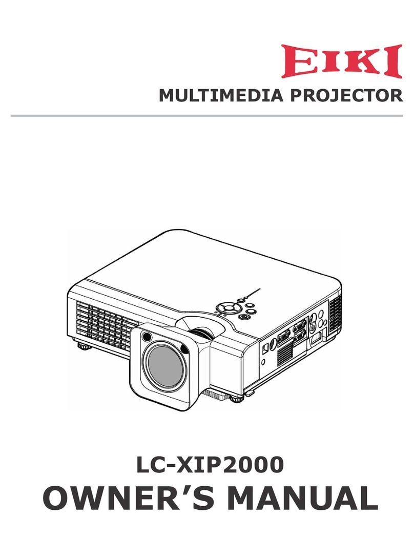 Eiki LC-XIP2000 User manual