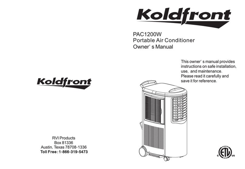 EdgeStar PAC1200W User manual