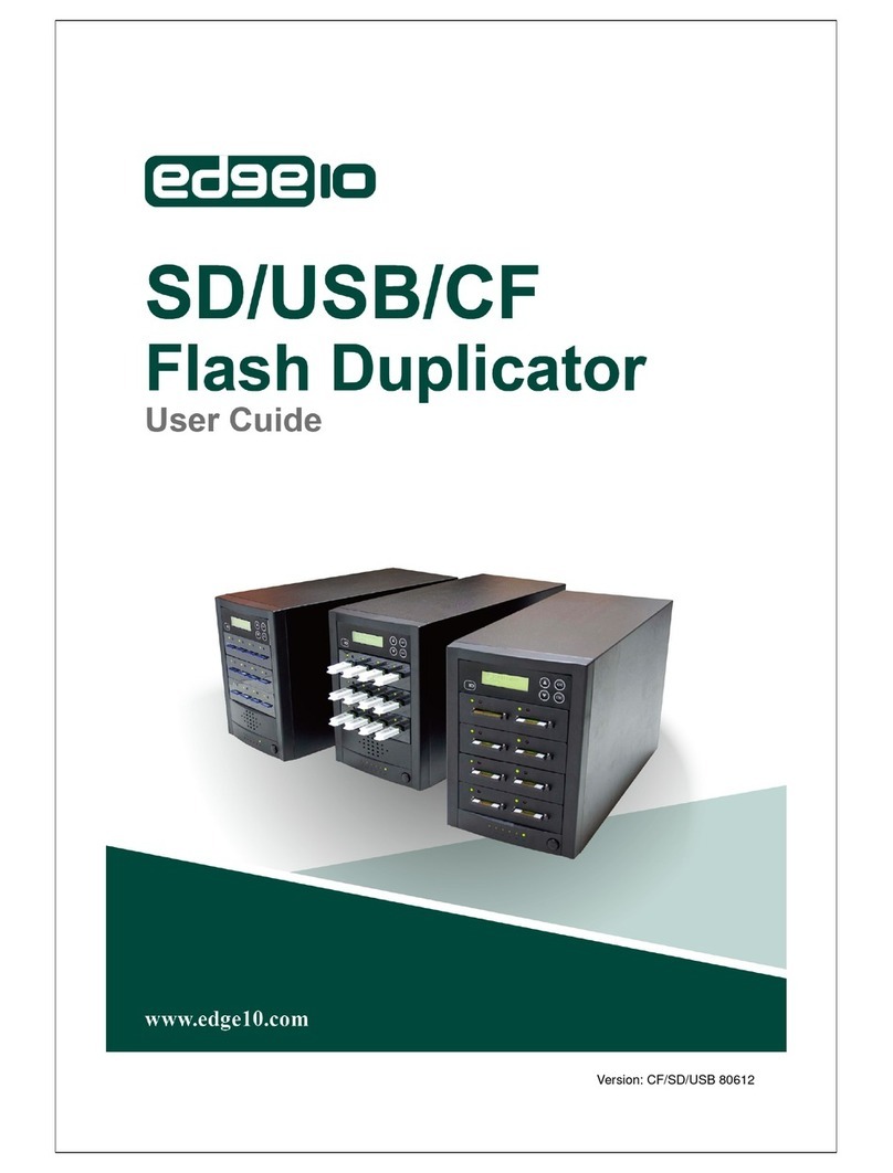Edge10 edgedupe SD707 User manual