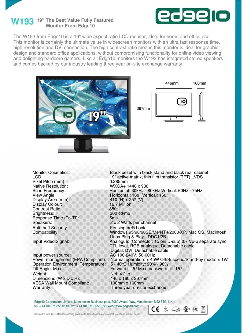 Edge10 W193 User manual