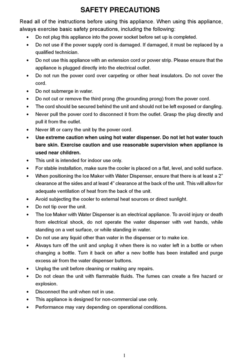 EdgeStar IW400SS User manual