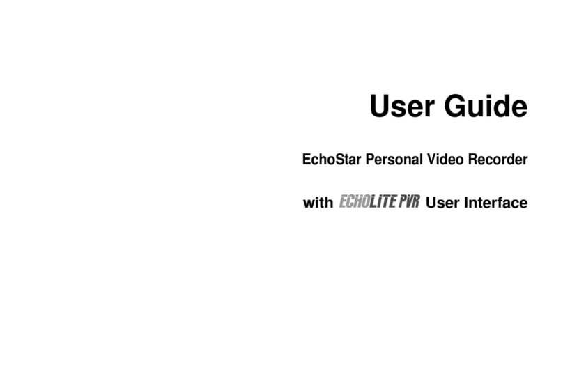 EchoStar PVR-5020 user guide