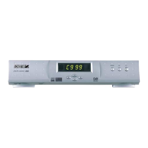 EchoStar DVR-5000 HDD Viaccess User manual