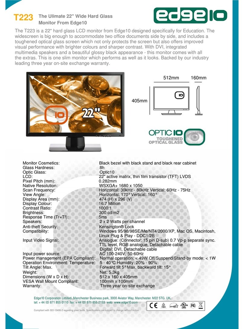Edge10 T223 User manual
