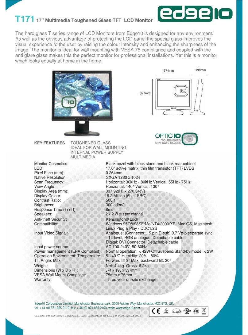 Edge10 T171 User manual
