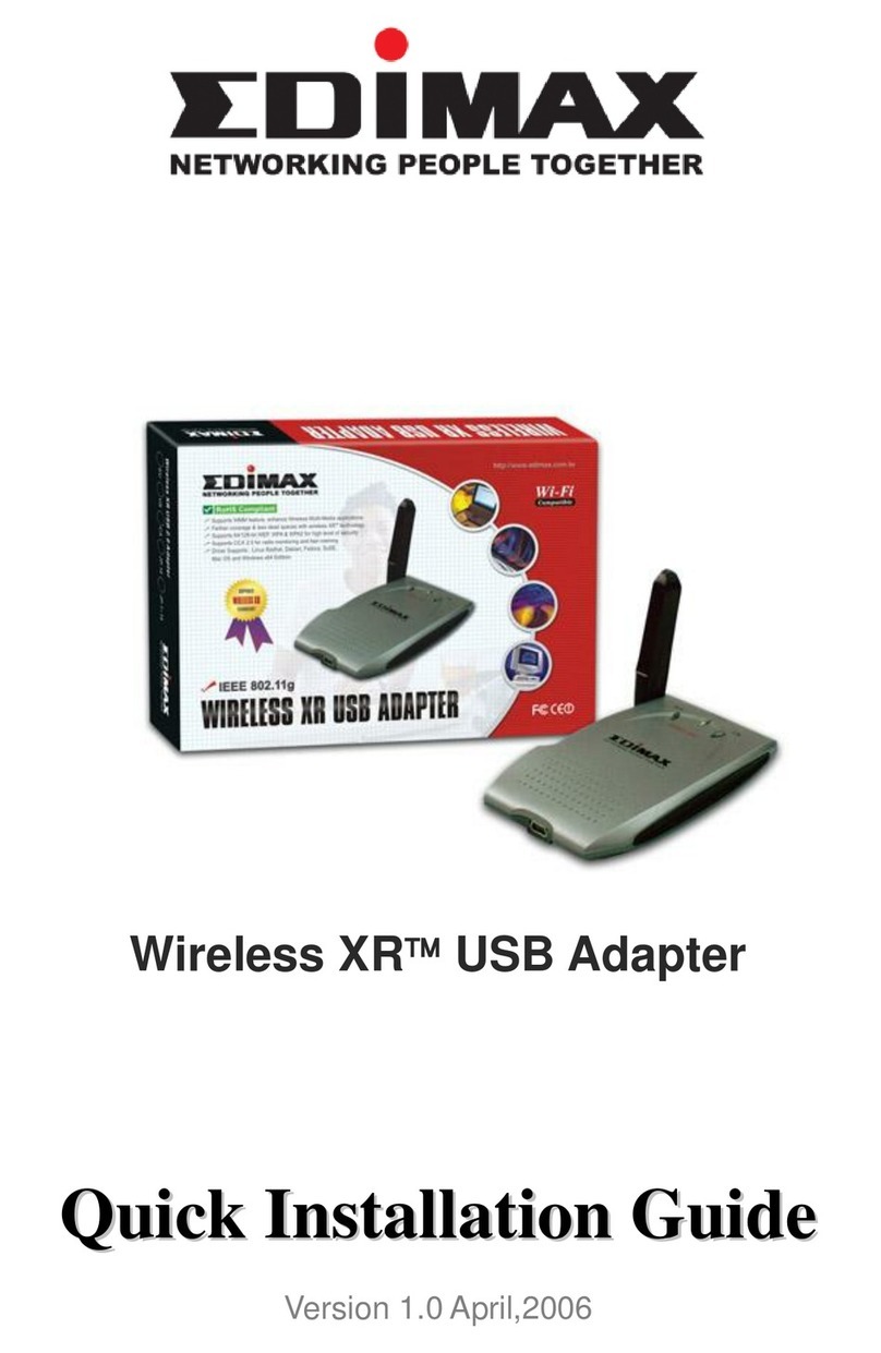 Edimax EW-7618Ug User manual