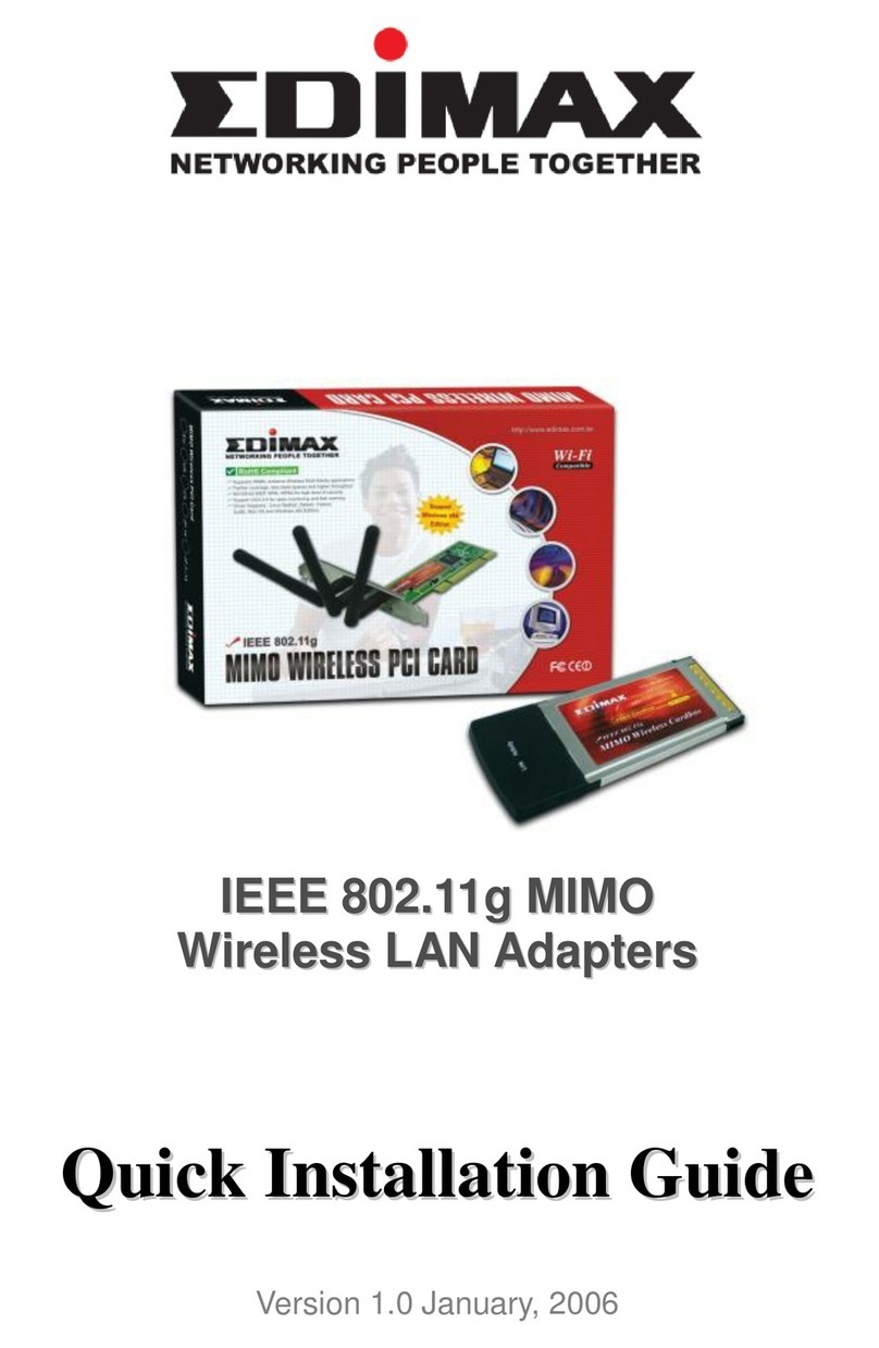 Edimax EW-7608Pg User manual Edimax EW-7608Pg User manual