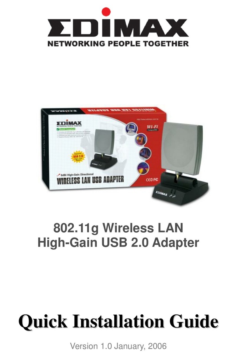 Edimax EW-7317UHg Quick install guide
