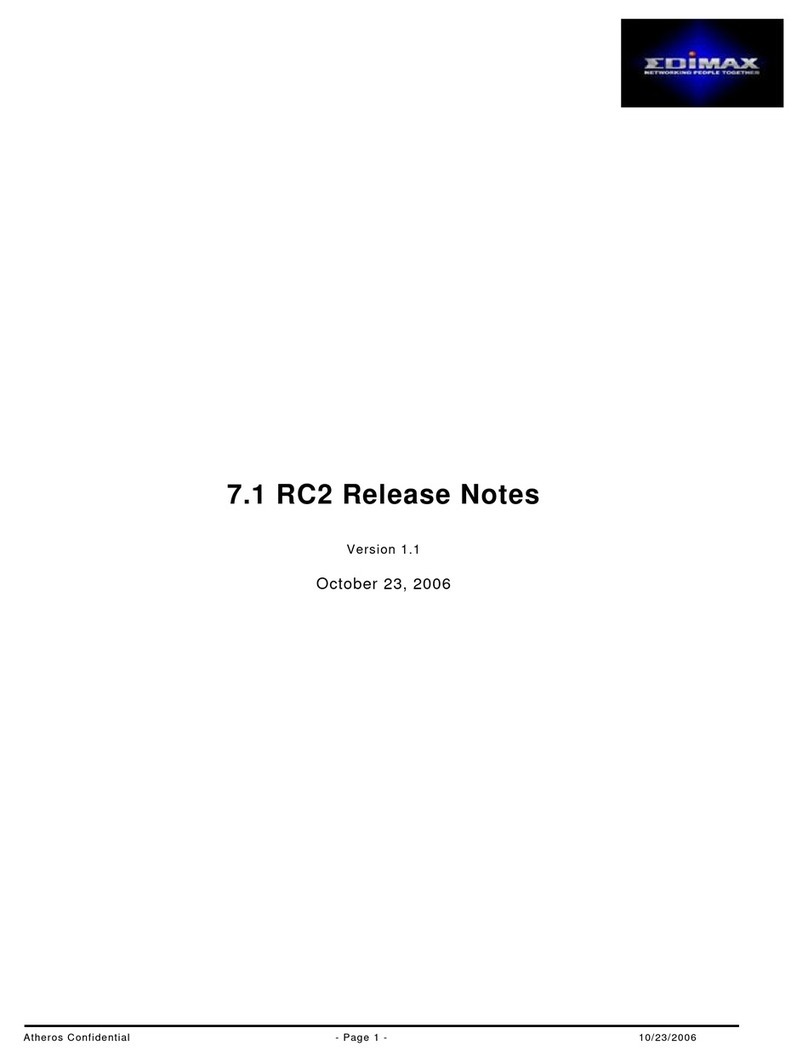 Edimax EW-7315Ug release note
