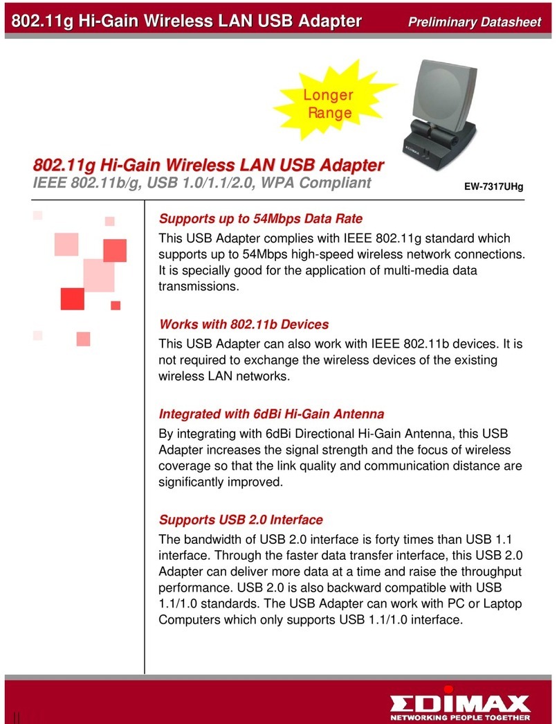 Edimax EW-7317UHg Instruction Manual Edimax EW-7317UHg Instruction Manual