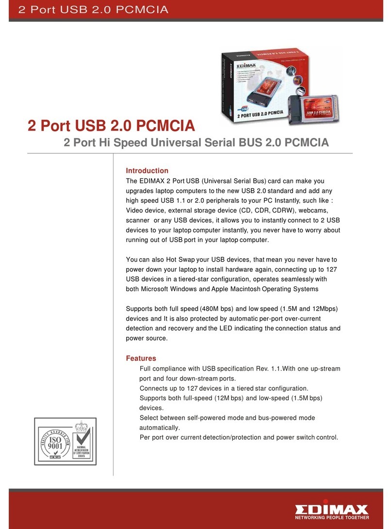 Edimax EU-PC2C User manual