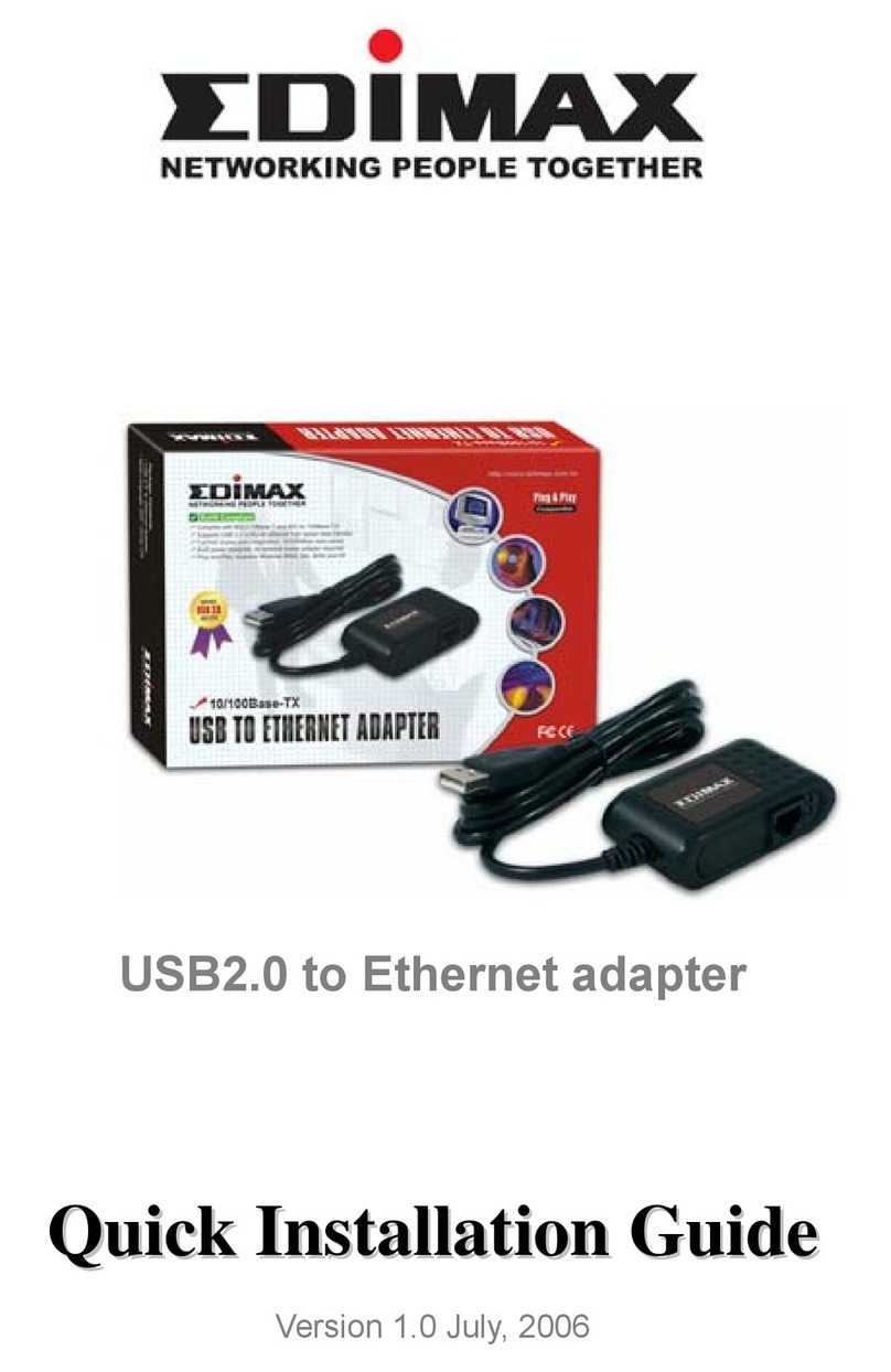Edimax EU-4206 Quick installation guide