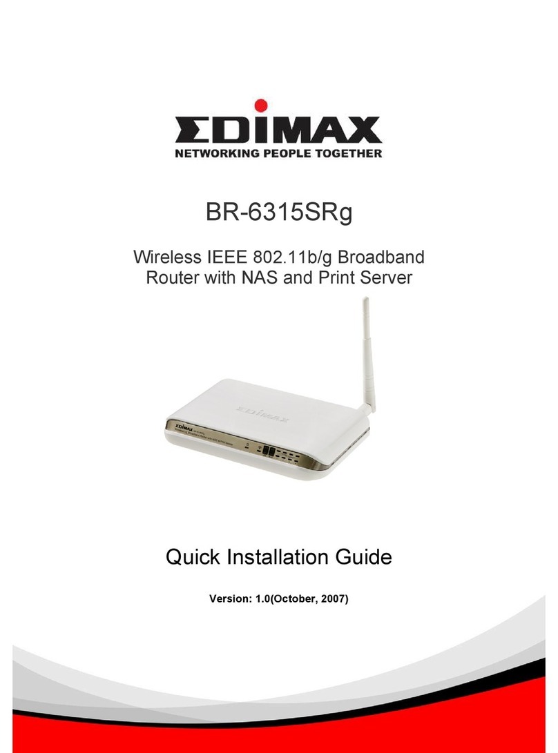 Edimax BR-6315SRg User manual