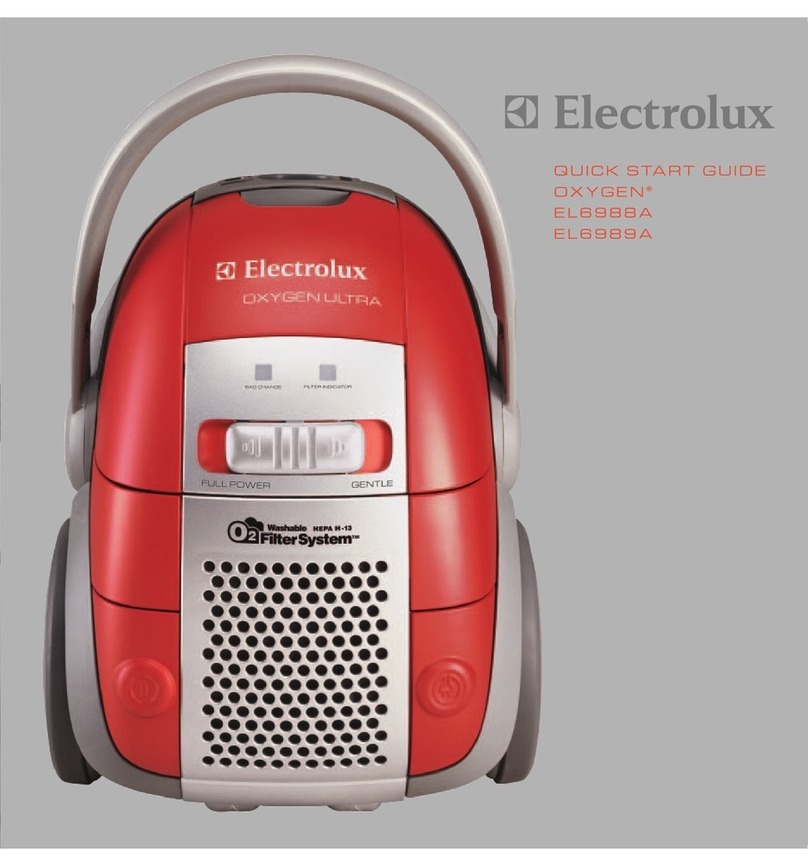 Electrolux Oxygen EL6988A User manual