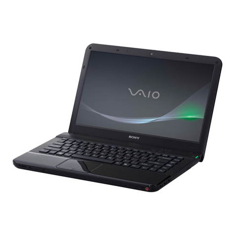 Sony VPCEA31FX User manual